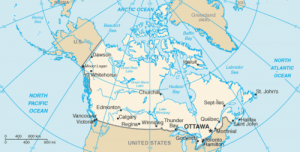 Kanada Anakara, Takım Adaları  ve Arktik Okyanusu